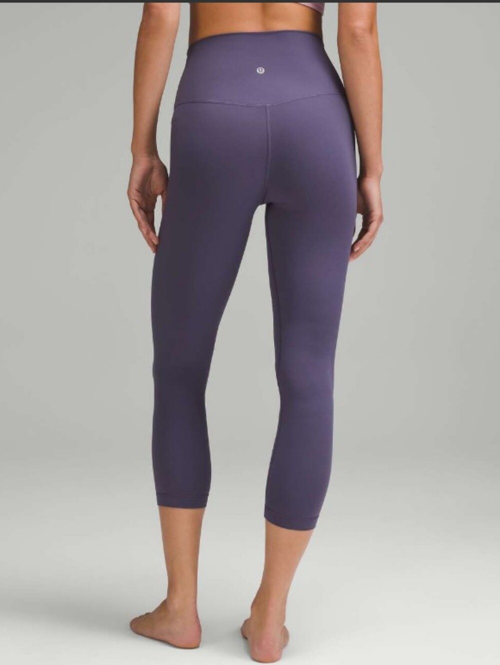 Lululemon Align High-Rise Crop 23" Nightfall EUC